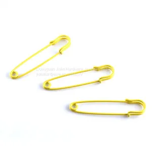 Bright Yellow Finished Fashion Skirt Pin 2.0mm*76mm thumbnail-4