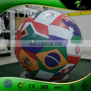 Soccer Shape Inflatable Double Layer Flag Balloon thumbnail-1