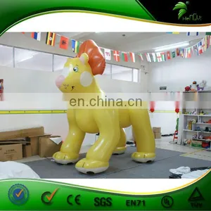 Inflatable Yellow Lion Cartoon/ Inflatable Animal With SPH, Inflatable Sex Toy for Sale thumbnail-1