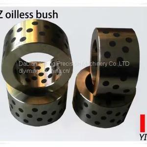 Self Lubricating Bearing, JDB Copper Oil-free Bushing, Solid Inlaid Graphite Bronze Sleeve Oilless Bush. thumbnail-3