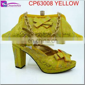 Italian Ladies Shoes and Matching Bags CP63008 thumbnail-6