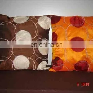 Wholesale Silk Patchwork Sequins Cushion Cover Manufacturer thumbnail-1