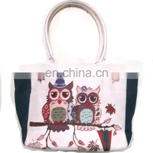 Cotton Canvas Handloom Fabrics Tote Bags thumbnail-3