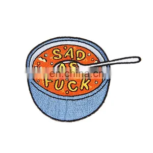 Custom Self-Adhesive On Or Iron On Embroidery Patch/Sticker Ptach thumbnail-1