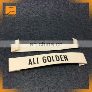In House Produced Raised Screen Printed Cotton TWill Label thumbnail-2