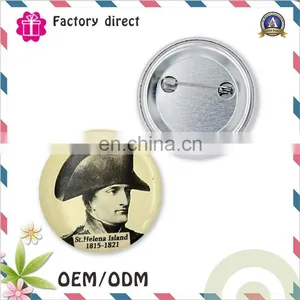 Metal Safty Pin Back Advertising Promotions Tin Button Badge thumbnail-5