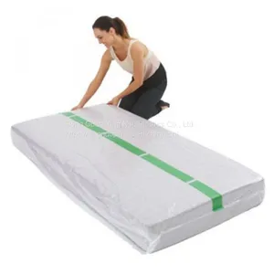 HEAVY DUTY 4 MIL FULL FITS PILLOW TOP MATTRESS Moving Bag Furniture Bag 56 x 15 x 95 IN thumbnail-4