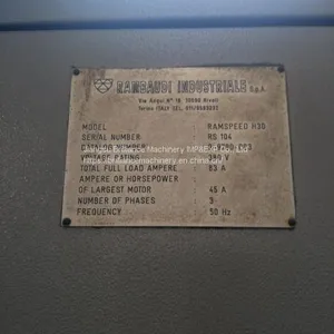 Italy RAMSPEED H30 Bridge Type CNC Gantry Miller thumbnail-2