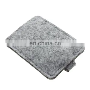 Woolen Felt Car Key Chain Wallet Compact Holder Purse Cover thumbnail-1