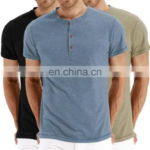 Mens Blank Scoop Neck t Shirts thumbnail-1