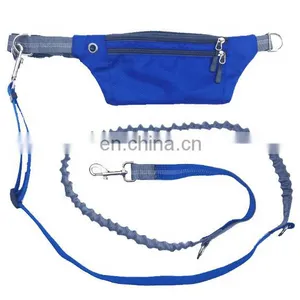 Heavy Duty Dog Leashes Running Training Leash for Pets Bungee Dog Leash With Waist Pack thumbnail-4