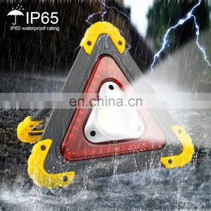 20W Portable Outdoor Waterproof Triangle Emergency Lights For Car Repairing and Roadside Assistance thumbnail-3