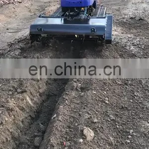 New Multifunctional Agricultural Equipment Remote Control Mini Cultivator for Sale thumbnail-1