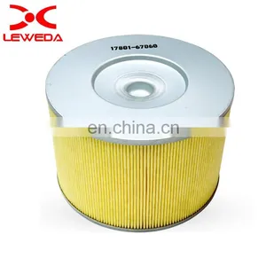 China Factory Car Air Filter Element 17801-67060 Auto Air Filter thumbnail-1