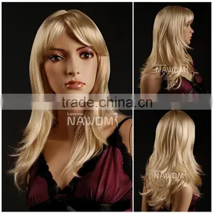 W3310 Express Top Quality Silk Brazilian Hair Wig thumbnail-1