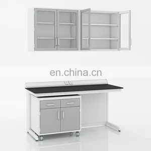Laboratory Furniture Wall Work Bench Phenolic Resin Chemical Biology Laboratory Bench Table thumbnail-2