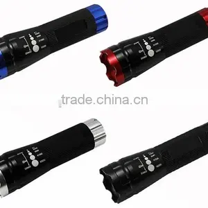 Battery Opertated Zoom Torch Flashlight thumbnail-5