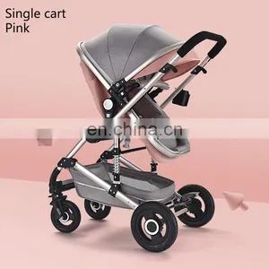 High Quality Infant Pram Foldable Luxury Baby Carriage thumbnail-1