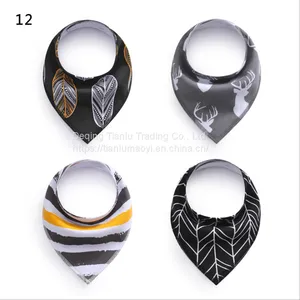 Saliva Towel Baby Bib Triangle Towel Mother and Baby Products thumbnail-5