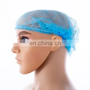 Factory Price Non Woven Mob Cap Disposable Clip Cap thumbnail-1