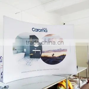 Light Weight Portable Cutome Design Recycle Exhibition Folding Display Stand thumbnail-2