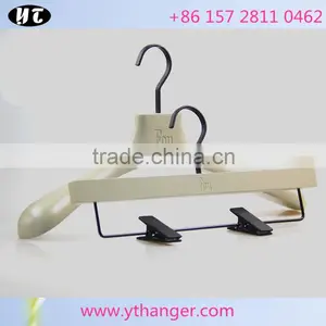 Fashion Wooden Hanger and Pants Hanger for Luxury Clothes thumbnail-1