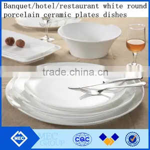 New Design And Hot Sell White Crockery Dinnerware Set,White Crockery China Dinner Set thumbnail-1