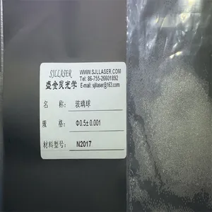 MOQ 200pcs High Precision 0.5mm +/-0.001mm N2017 Optical Glass Ball Lens for Optical Instruments thumbnail-4