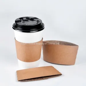 Eco Friendly China Corrugated Disposable Paper Cups With Lids Wholesaler thumbnail-1