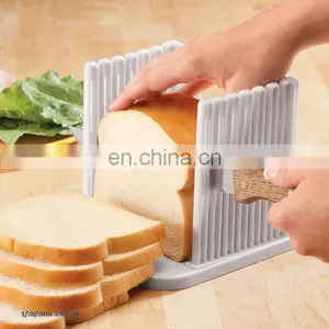 ABS Adjustable Foldable Bread Cutter Slicer for Cutting Bread thumbnail-4