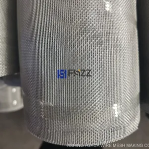 3.5ft×100ft 14×14 SS Finish Aluminium Woven Wire Mesh for Aluminium Screen Windows and Doors thumbnail-5