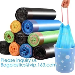 Eco Friendly Compostable Biodegradable Commercial Bags,100% Environment Friendly Compostable Cornstarch Garbage Bags Pac thumbnail-3