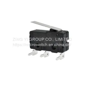 Straight Handle Small Switch Three-pin Black Household Appliancro Switch thumbnail-1
