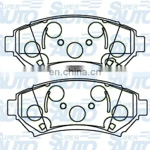 Automotive Spare Parts Brake System Front Axle Auto Brake Pad 93734239 thumbnail-1