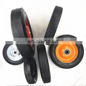 Customized Processing and Assembly High Quality Solid Rubber Wheel thumbnail-2