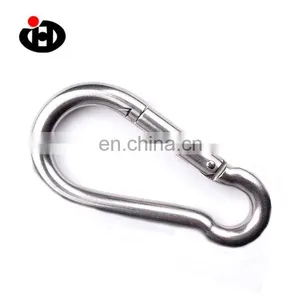 High Quality Swivel Carabiner Spring Snap Hook With Hole thumbnail-1