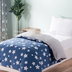 Jacquard Sherpa Quilt/pillow Cover Sets thumbnail-1