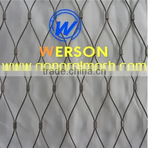Architectural Design Wire Rope Mesh ,stainless Steel Wire Rope Mesh/ Net With Ferrule | Generalmesh thumbnail-5