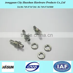 Nickel Plated Hex Head Bolt, Threading Bolt ,Nut and Bolt With Competitive Price thumbnail-1