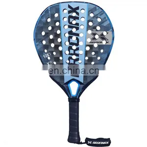Professional Premium 3K/12K/18K Carbon Fiber Raquetas Paletas Custom Logo Oem Padel Tennis Racket thumbnail-4