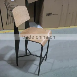 School Furniture Wooden Jean Prouve's Standard Chair thumbnail-1