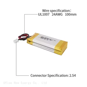 Li Ion Cell Manufacturing Lithium Battery Electronic Wind Instrument UFX 702863-2P 3000mAh 3.7V Best Lithium Batteries thumbnail-4