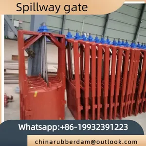 Cast Iron Copper Inlaid One-way Circular Gate, Φ 800 Sewage Gate Hoist, Stop Water Gate Support, as Shown in the Diagram thumbnail-1