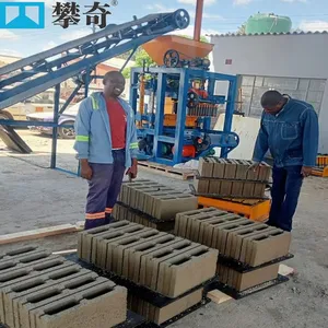 Automatic Brick Making Machine Equipment Cement Brick Making Machinery From China Construction Compressed Brick Making Machine thumbnail-1