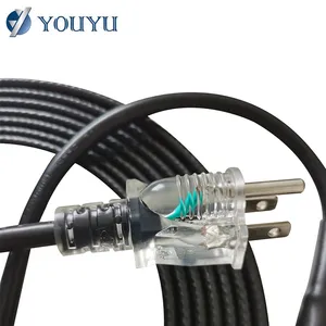Factory Newest Electric Wire Heat Trace Cable 10M Under Floor Heating Cable for Roof and Gutter With Lamp Plug thumbnail-6