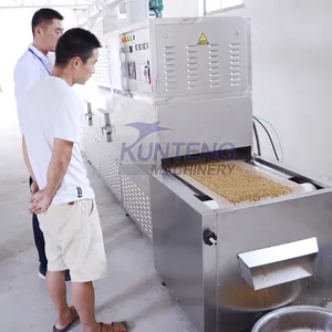 Industrial Yellow Mealworm Crayfish Spices Lotus Leaves Microwave Sterilization and Drying Machine thumbnail-2