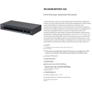 Dahua dh - S4100 - 8gt2gt - 110 8 - Port Layer 2 Cloud - Managed Gigabit Ethernet Switch for Surveillance thumbnail-4