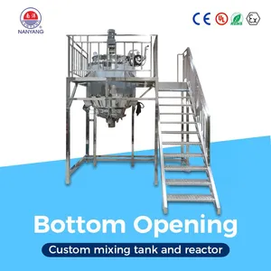 Nanyang 100-2000L Stainless Steel Traditional Chinese Herb Extraction Fermenter Bioreactor for Solid-Liquid Fermentation thumbnail-2