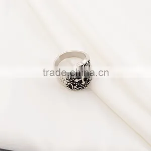 High Quality 316L Stainless Steel Material New Silver Ring Models For Men thumbnail-5