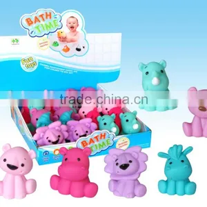 Bath Toys, Cute Animals, Water Squirter, Display Box With 24e Pcs. thumbnail-1